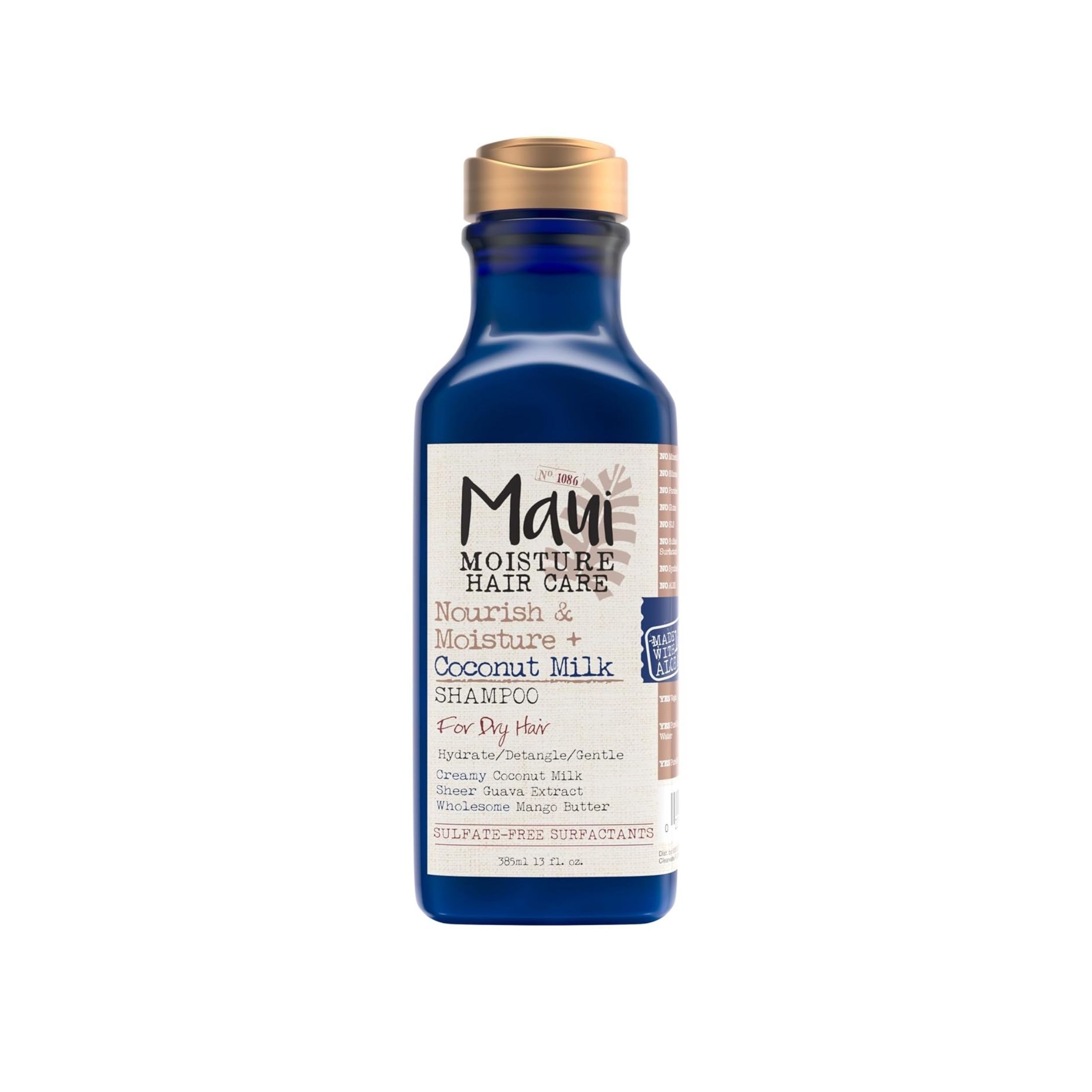 Maui Moisture Nourish & + Coconut Milk Shampoo For Dry Hair - 13 Fl Oz