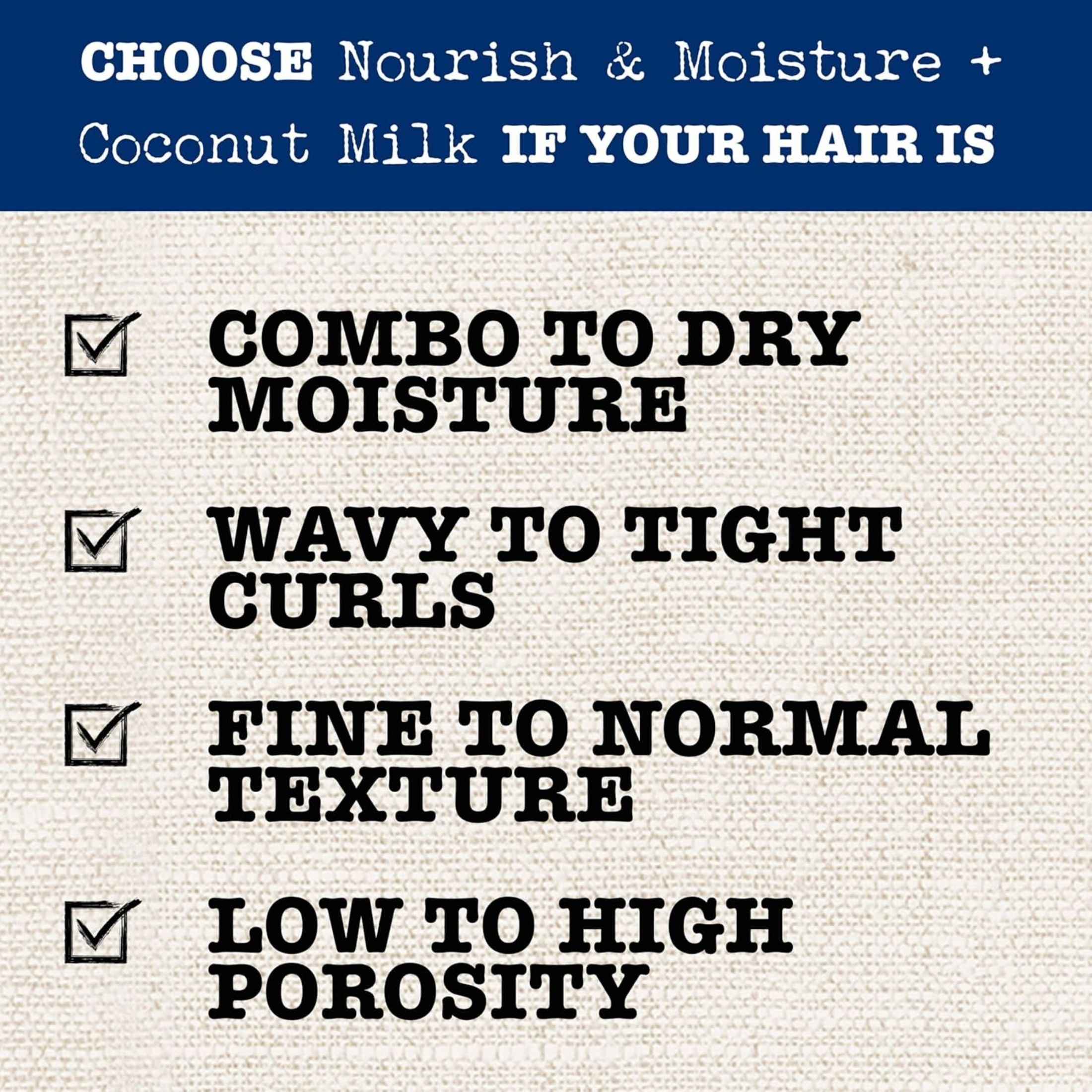 Maui Moisture Nourish & + Coconut Milk Conditioner For Dry Hair - 13 Fl Oz