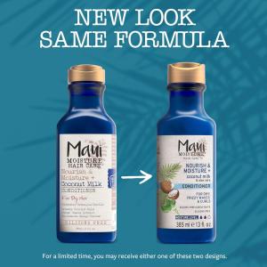 Maui Moisture Nourish & + Coconut Milk Conditioner For Dry Hair - 13 Fl Oz