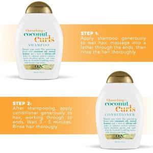 OGX Quenching + Coconut Curls Shampoo, 13 Fl Oz