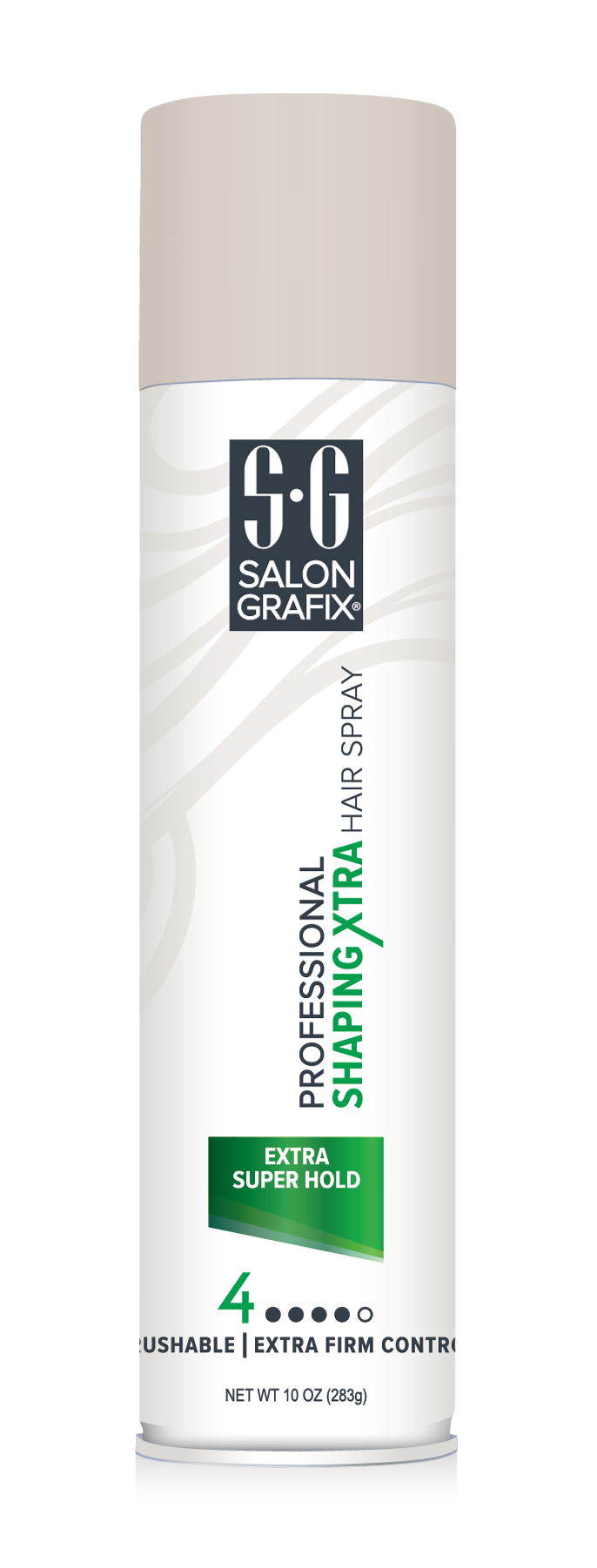 Salon Grafix Professional Extra Super Hold Shaping Hair Spray 10 Oz. Aerosol Can
