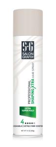 Salon Grafix Professional Extra Super Hold Shaping Hair Spray 10 Oz. Aerosol Can