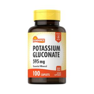 Sundance Vitamins Potassium Gluconate 595 Mg 100 Caplets