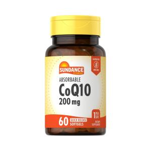 Sundance Absorbable CoQ10, 200 Mg, 60 Quick Release Softgels