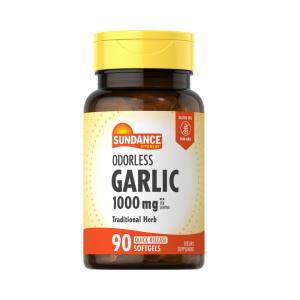 Sundance Vitamins Odorless Garlic Softgels, 500 Mg, 90 Tabs