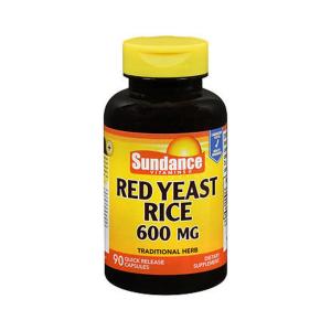 Sundance Red Yeast Rice Quick Release Capsules, 600 Mg, 90 Caps