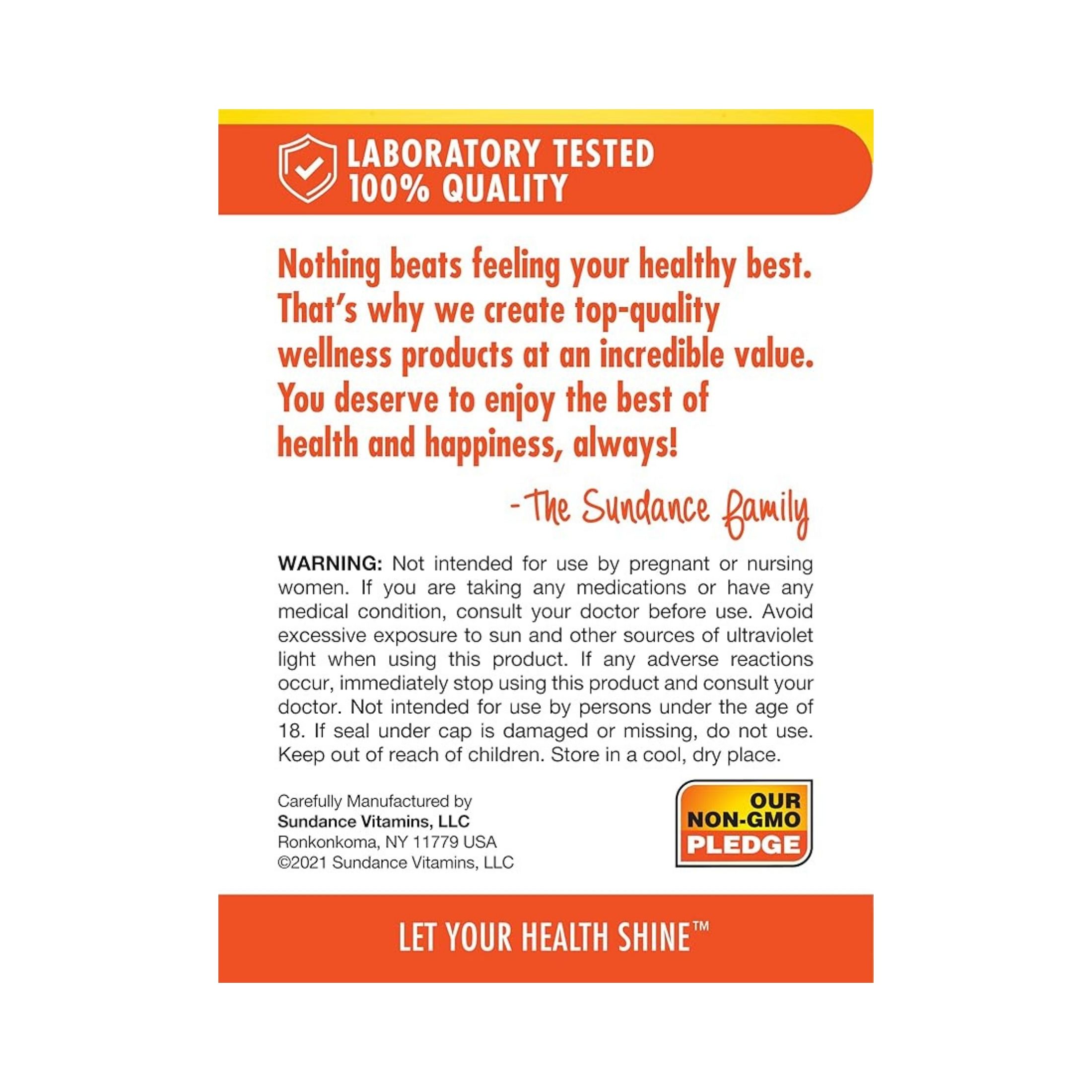 Sundance Vitamins St. John’s Wort 300 Mg – 60 Capsules