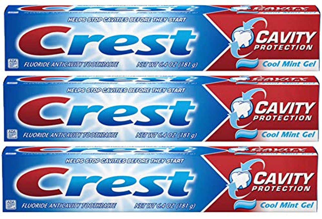 Crest Cavity Protection Toothpaste, Fluoride Anticavity, Cool Mint, Gel