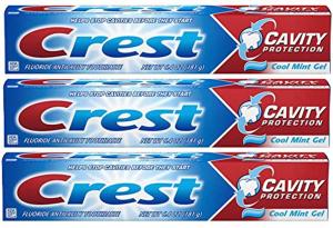 Crest Cavity Protection Toothpaste, Fluoride Anticavity, Cool Mint, Gel