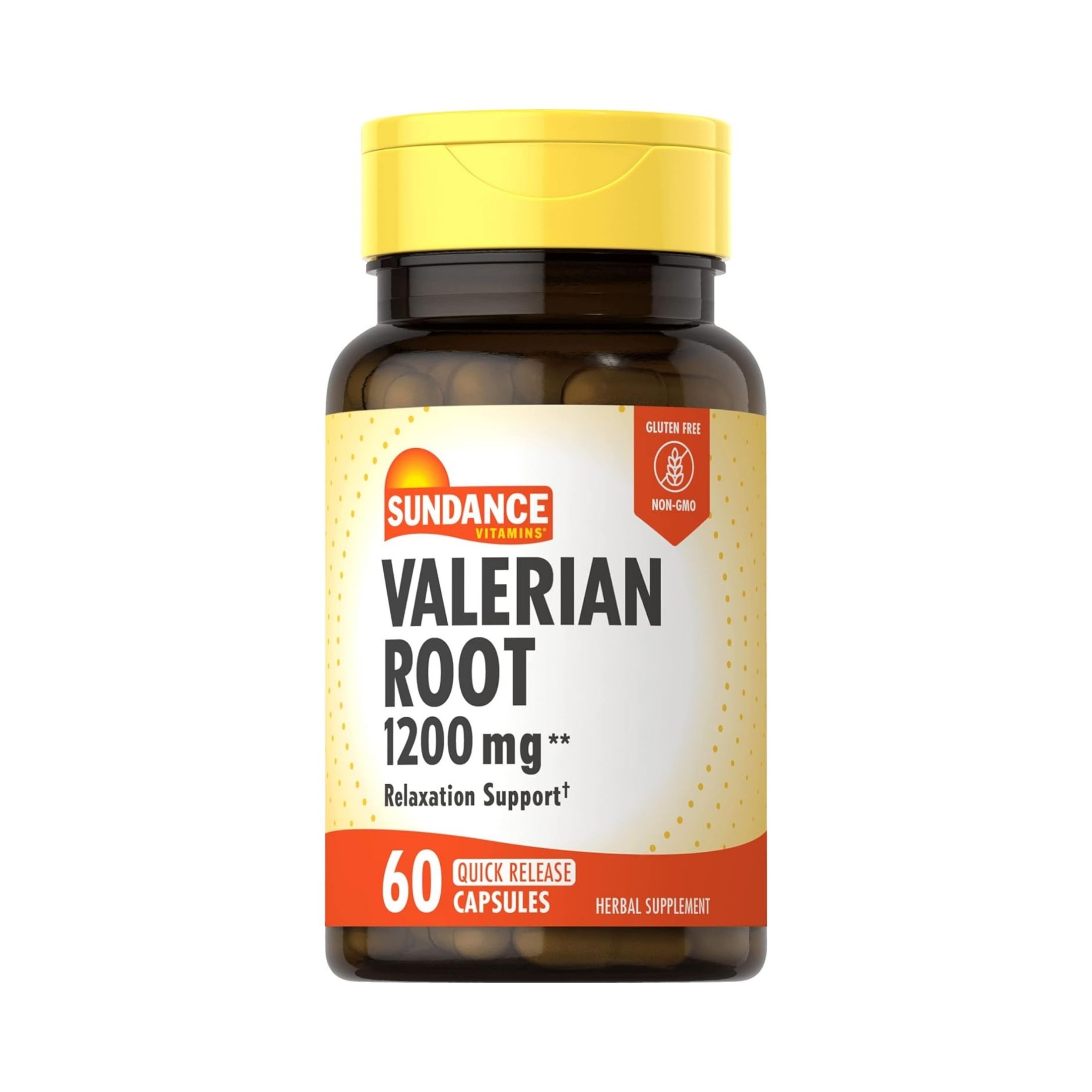 Sundance Vitamins Valerian Root 1200 Mg – 60 Capsules