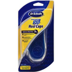 Dr Scholl's Massaging Gel Heel Cups, Men's Or Women's