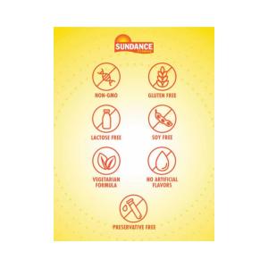 Sundance Vitamin B12 Plus Folic Acid Tablets, 2500 Mcg