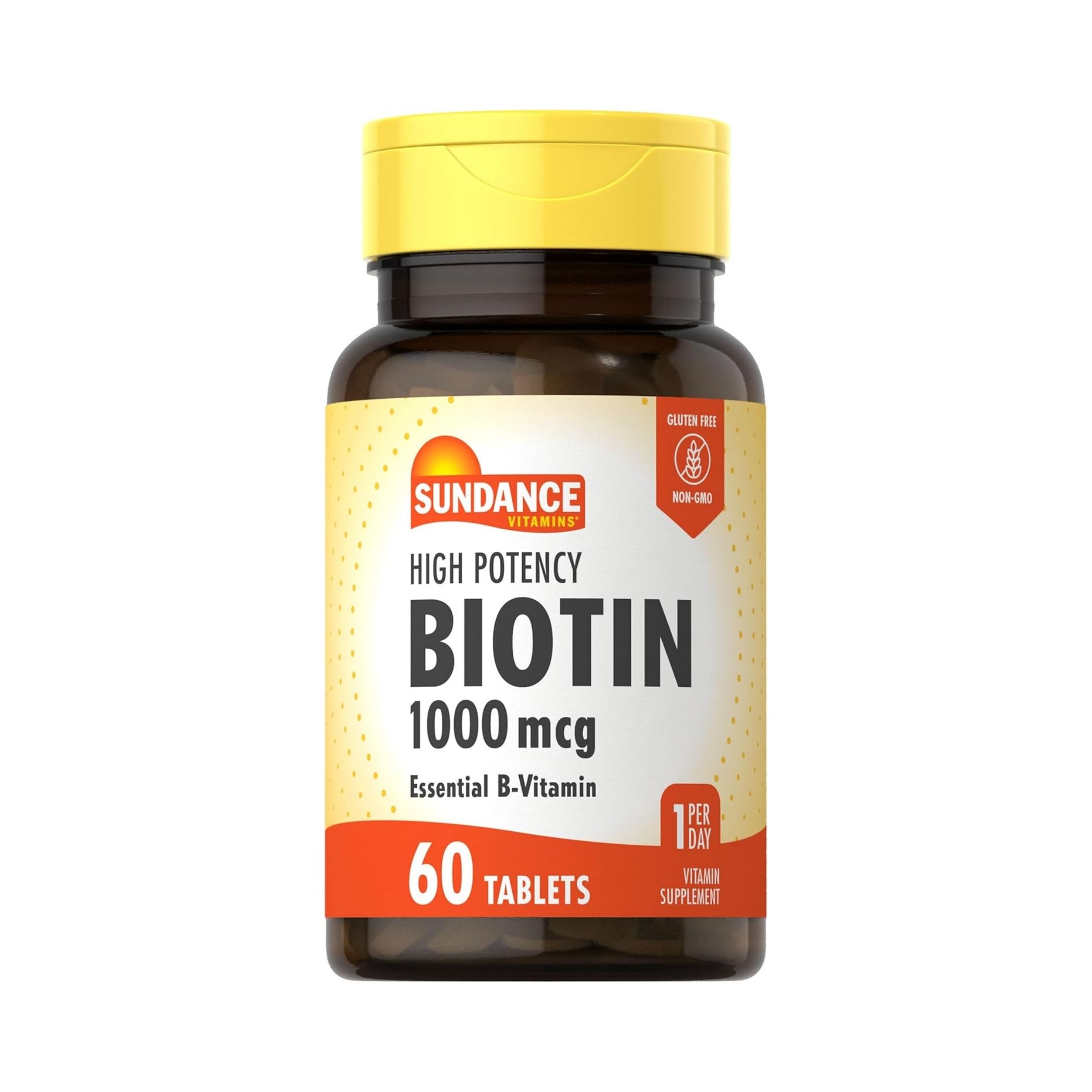 Sundance High Potency Biotin 1000 Mcg Softgels