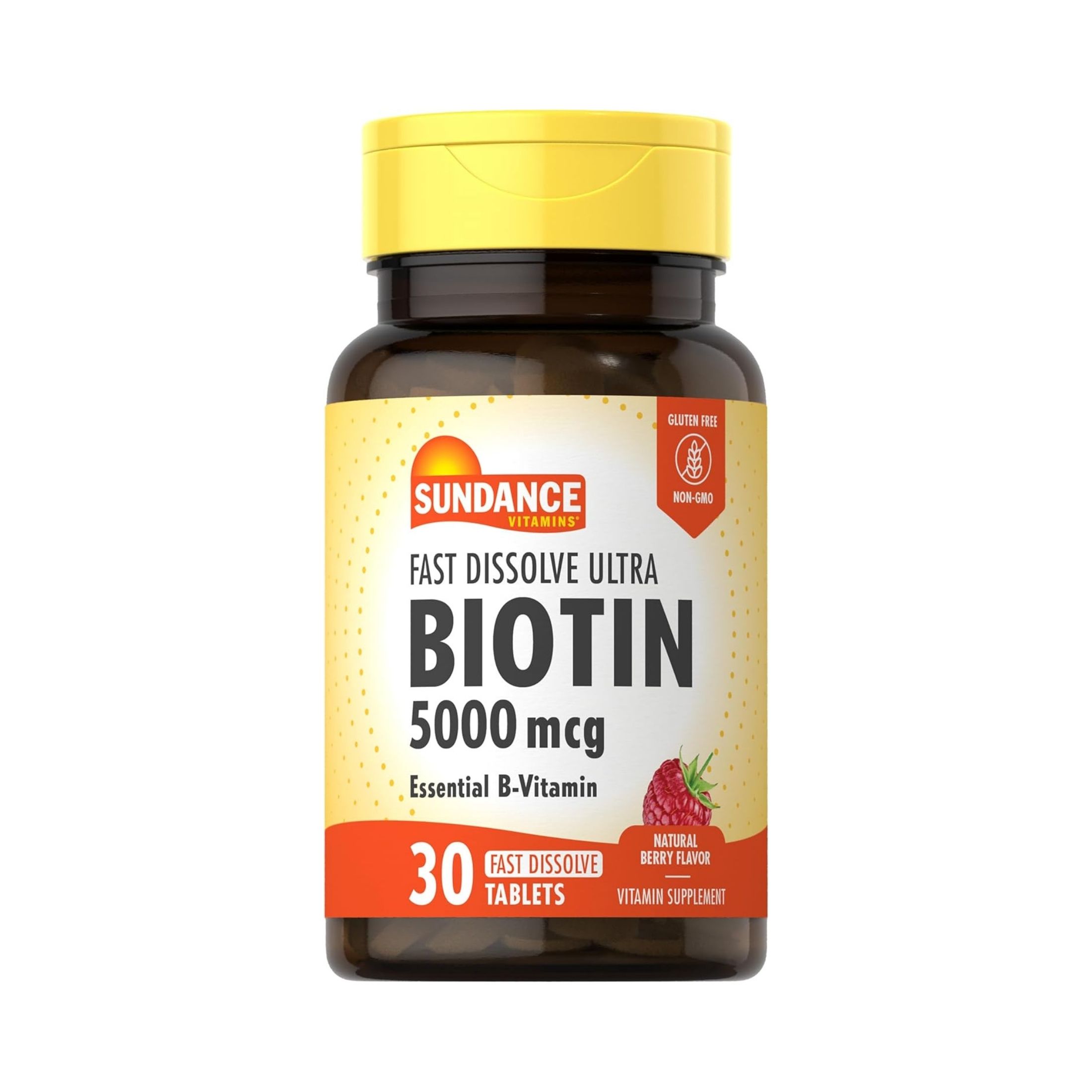 Sundance Ultra Biotin 5000 Mcg Fast Dissolve Tablets