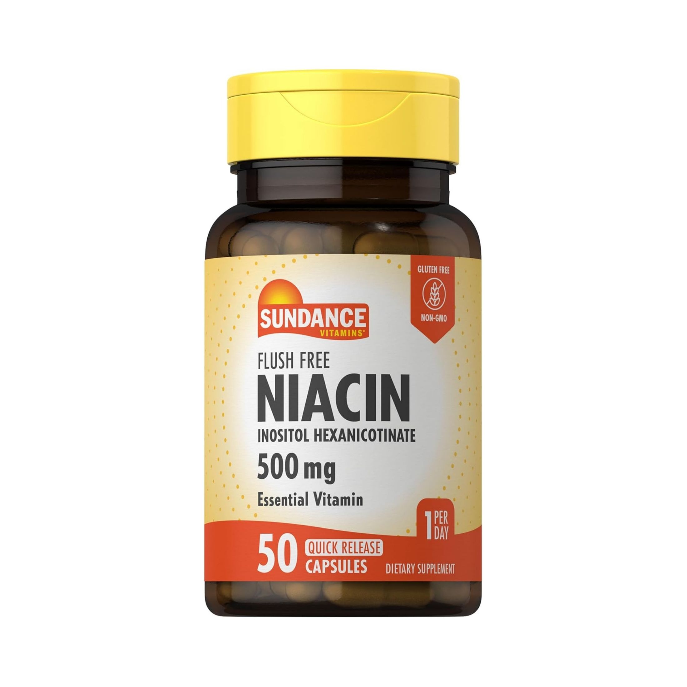 Sundance Flush Free Niacin 500 Mg - 50 Capsules