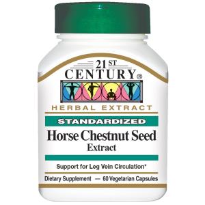 21st Century Horse Chestnut Seed Extract - 60 Vegetarian Capsules