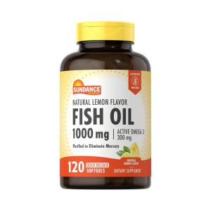 Sundance Fish Oil Quick Release Softgels, 1000 Mg, 120 Tabs