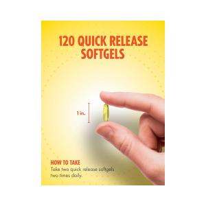 Sundance Fish Oil Quick Release Softgels, 1000 Mg, 120 Tabs