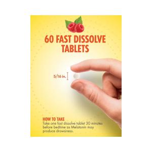 Sundance Vitamins Melatonin 3 Mg Natural, Berry Flavor