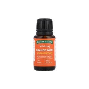 Nature's Truth Essential Oil, Pure, Vitalizing, Orange Sweet, Aromatherapy 0.51 Fl Oz