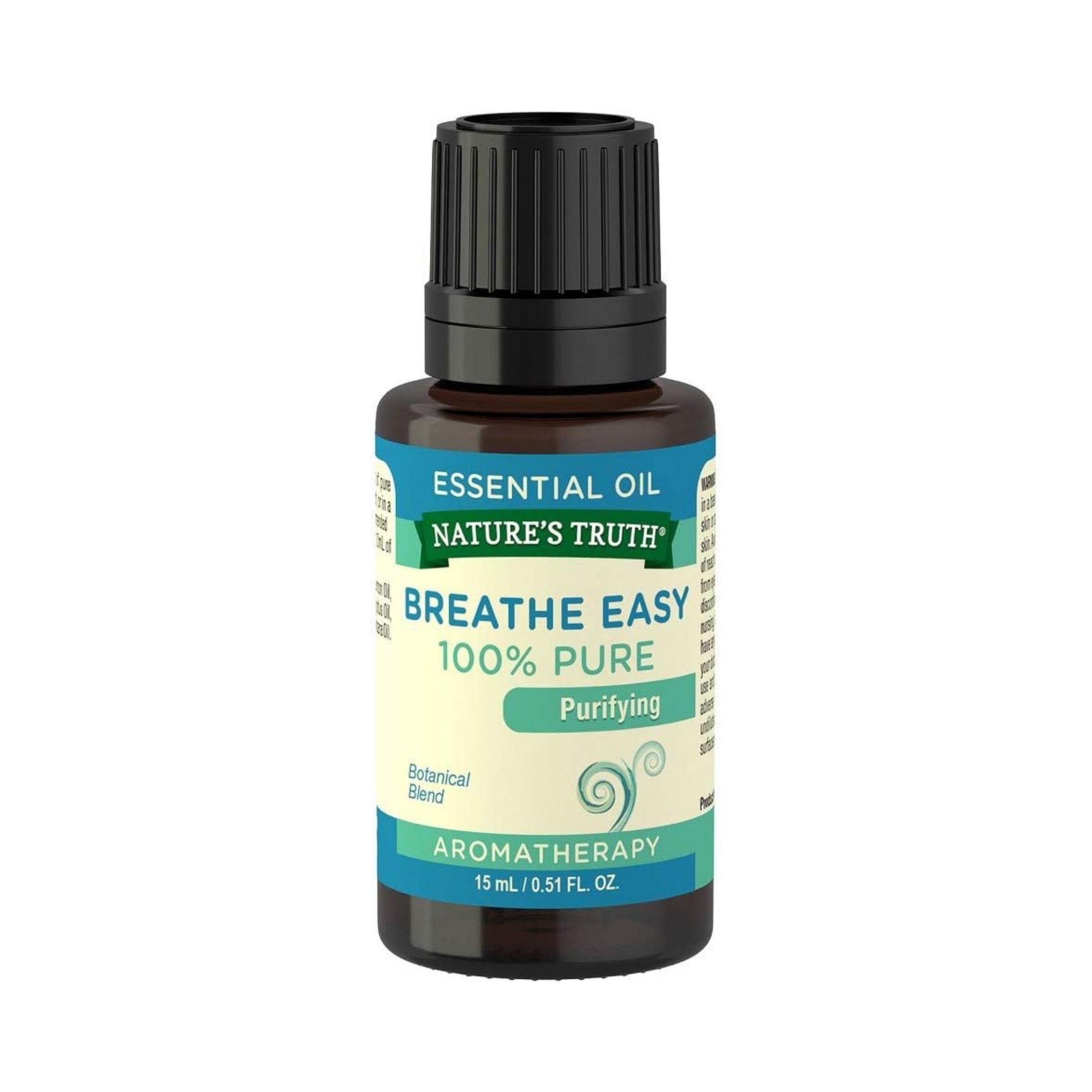 Nature's Truth Essential Oil, Pure, Breathe Easy, Purifying 0.51 Fl Oz