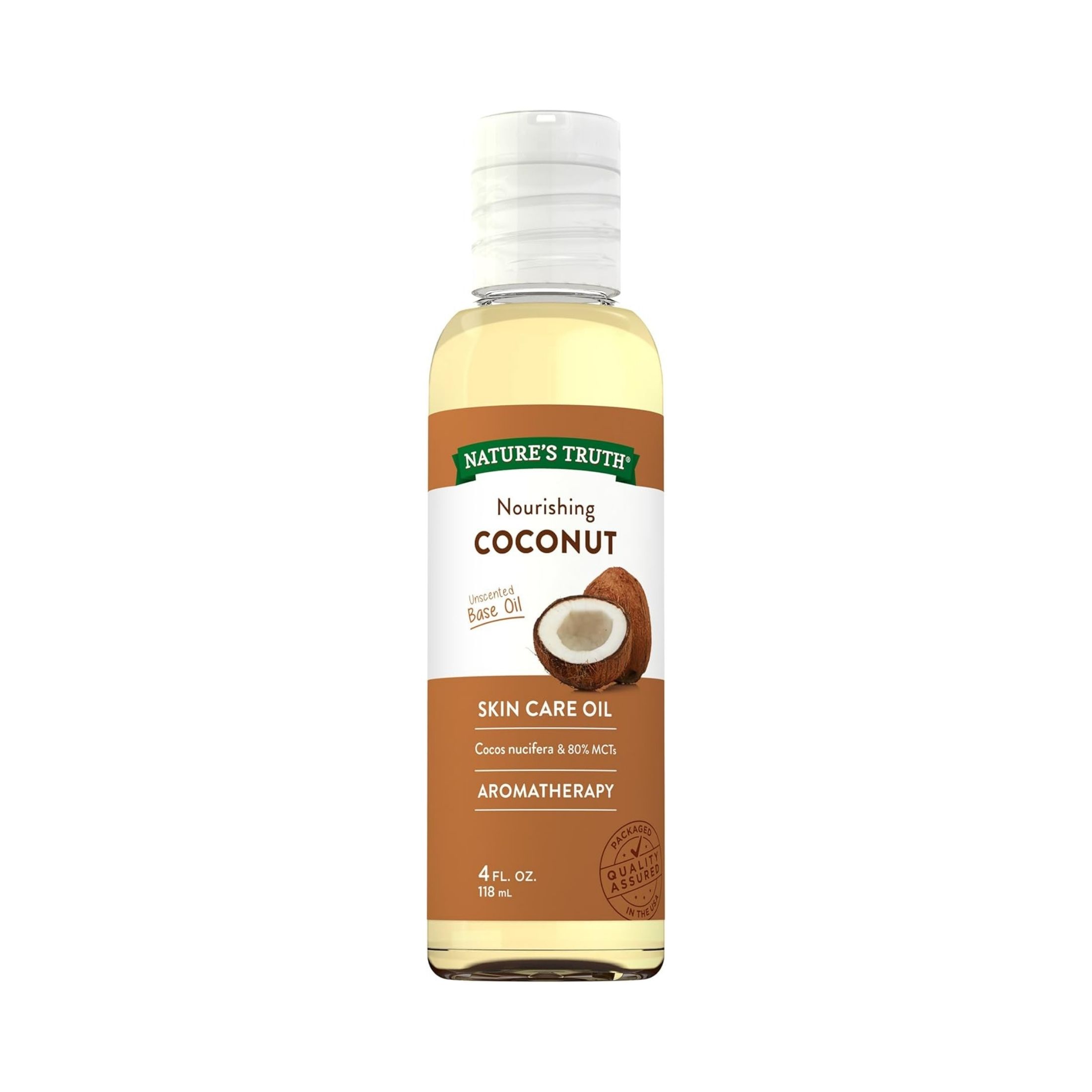 Nature's Truth Skin Care Oil, Coconut, Nourishing 4 Fl Oz