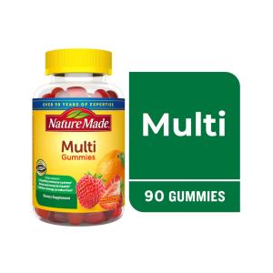 Nature Made Multivitamin Orange Cherry & Mixed Berry Flavored Adult Gummies