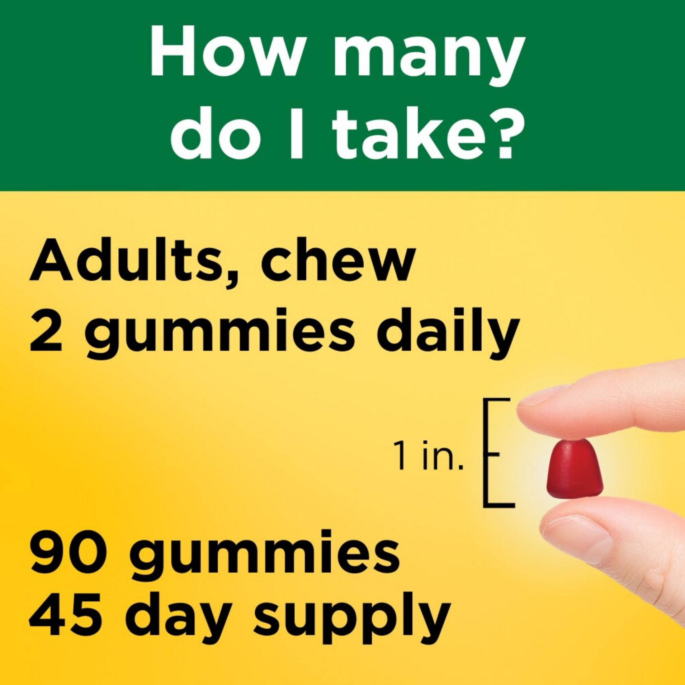 Nature Made Multivitamin Orange Cherry & Mixed Berry Flavored Adult Gummies