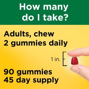 Nature Made Multivitamin Orange Cherry & Mixed Berry Flavored Adult Gummies