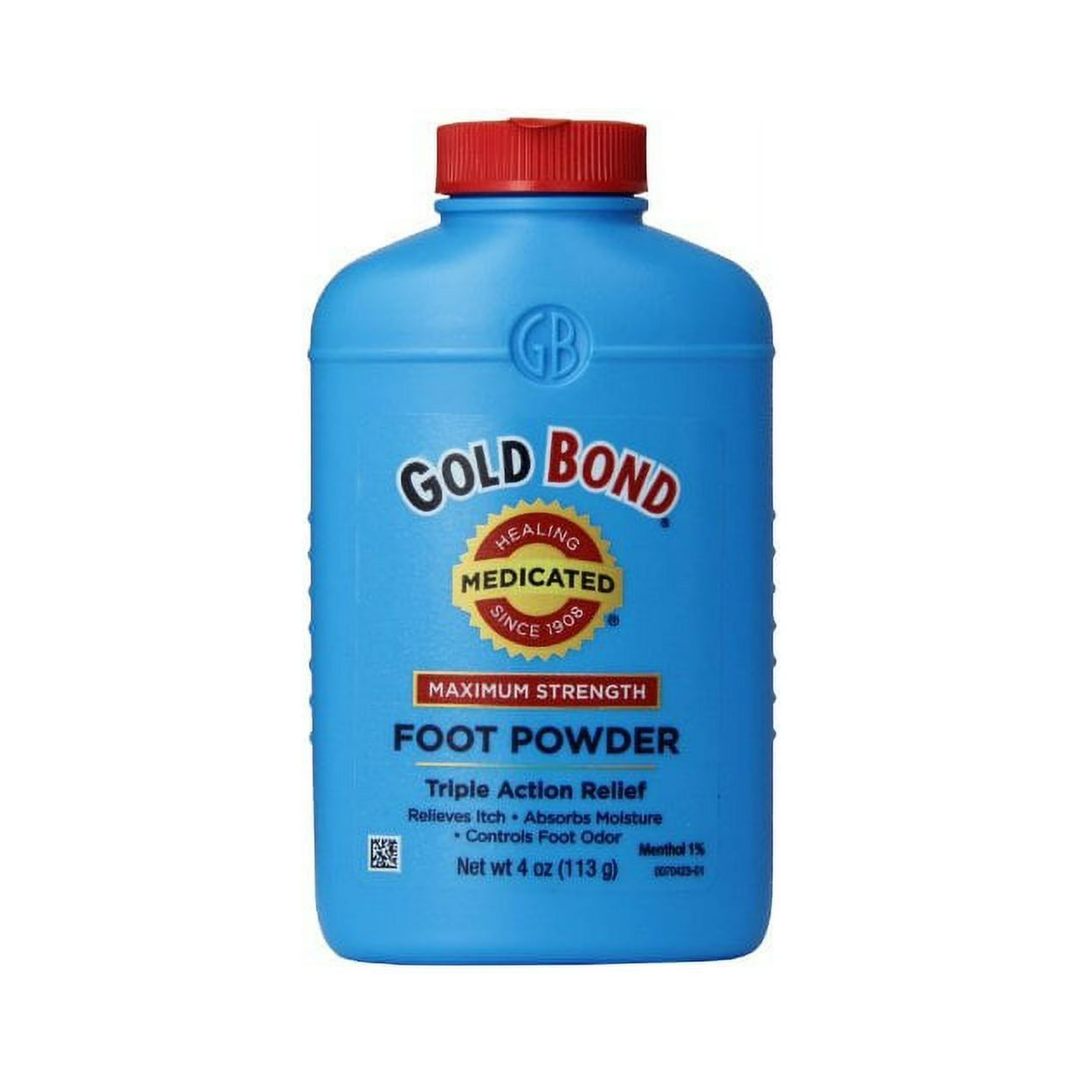 Gold Bond Foot Powder, Maximum Strength, Medicated, 4 Ounce