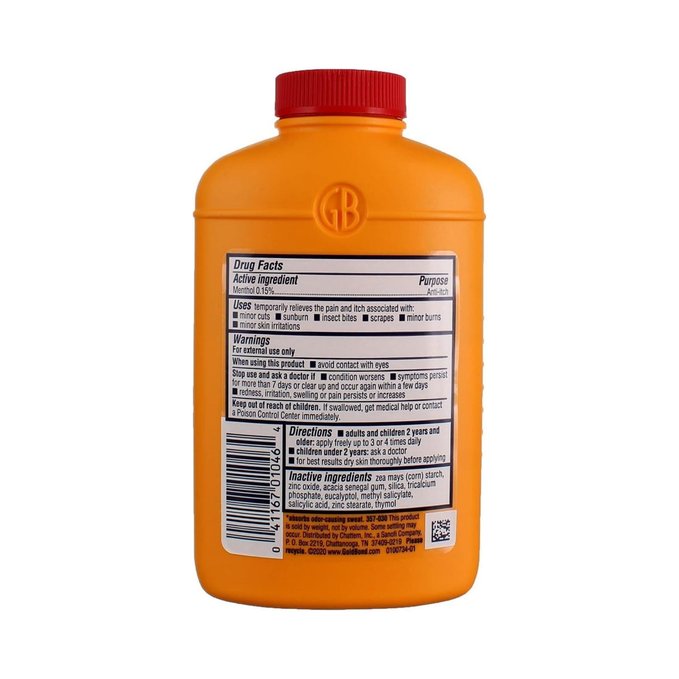 Gold Bond Medicated Original Strength Body Powder, 4 Oz, 4 Ounce