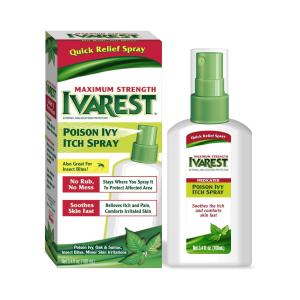 Ivarest Poison Ivy Itch Spray, Maximum Strength 3.4 Fl Oz