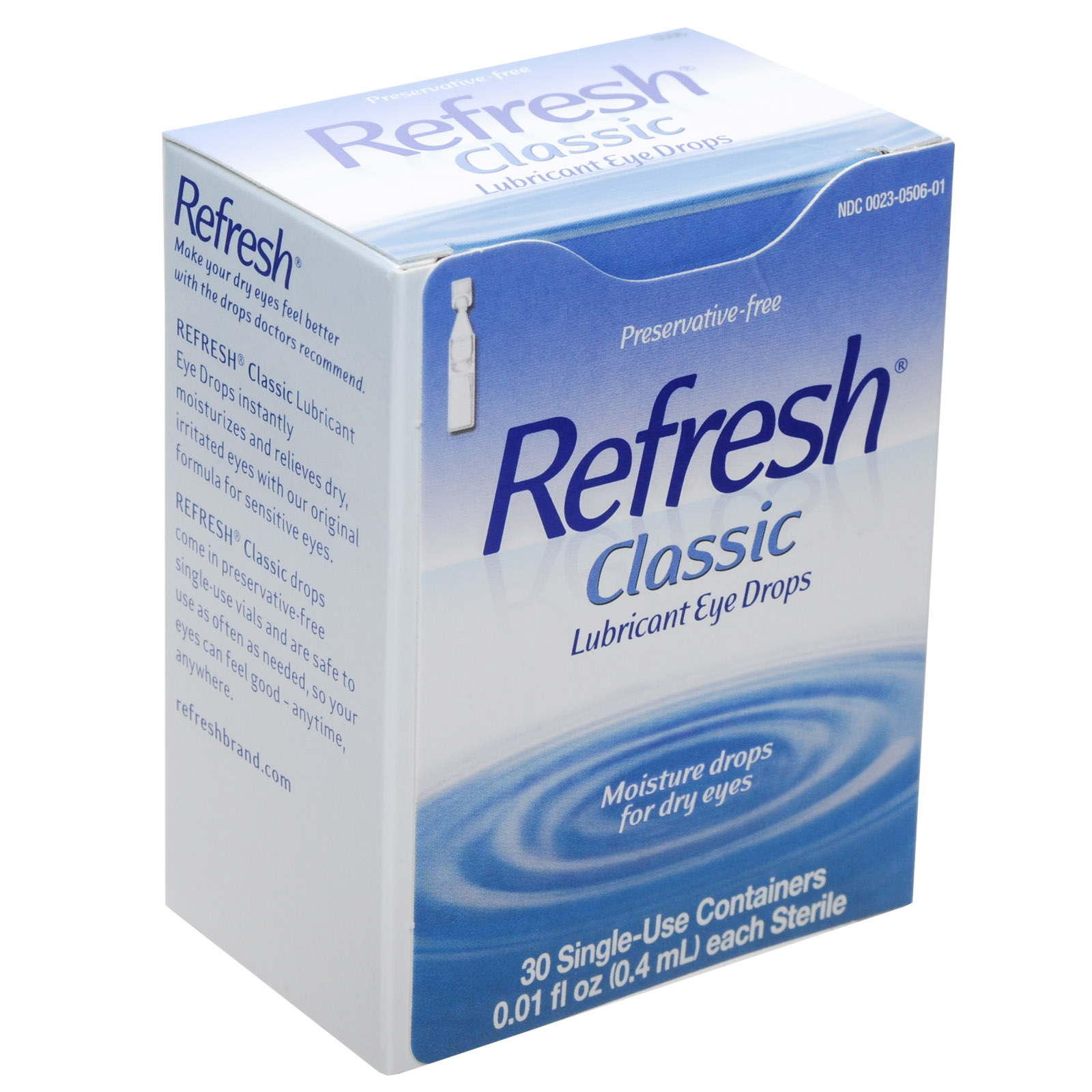 Refresh Lubricant Eye Drops, Classic