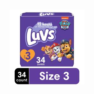 Luvs Diapers Size 3 34 Count