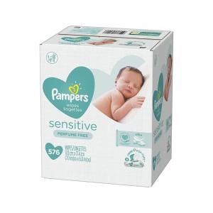 Pampers Sensitive Baby Wipes Travel Pack