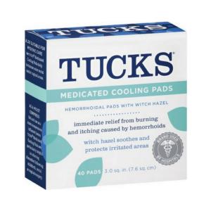 Tucks Blistex 55702712 Medicated Cooling Pads