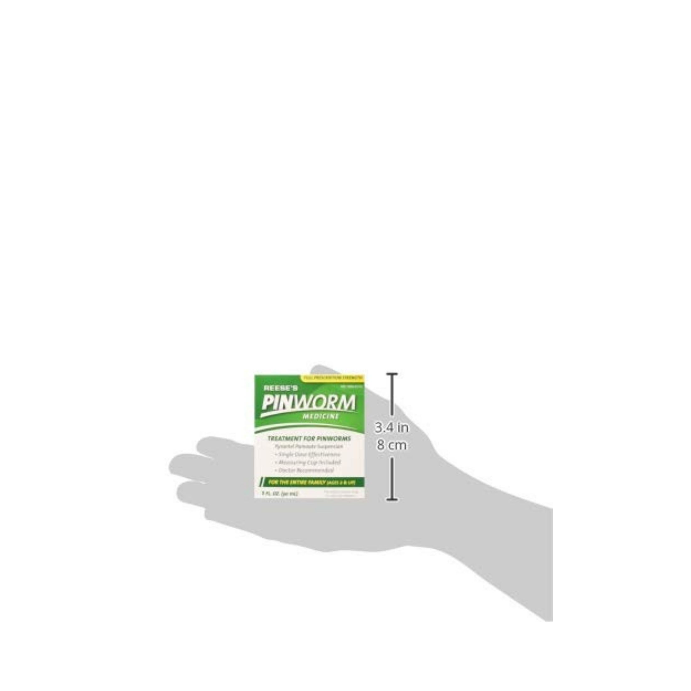 Reese's Pinworm Medicine, Full Prescription Strength 1 Fl Oz