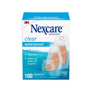 Nexcare Waterproof Bandages Assorted Sizes
