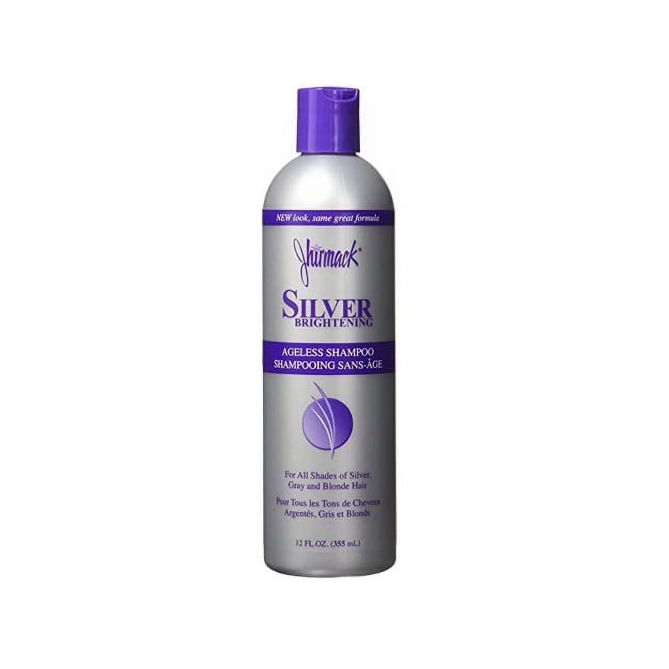 Jhirmack Silver Brightening Ageless Shampoo - 12 Fl Oz