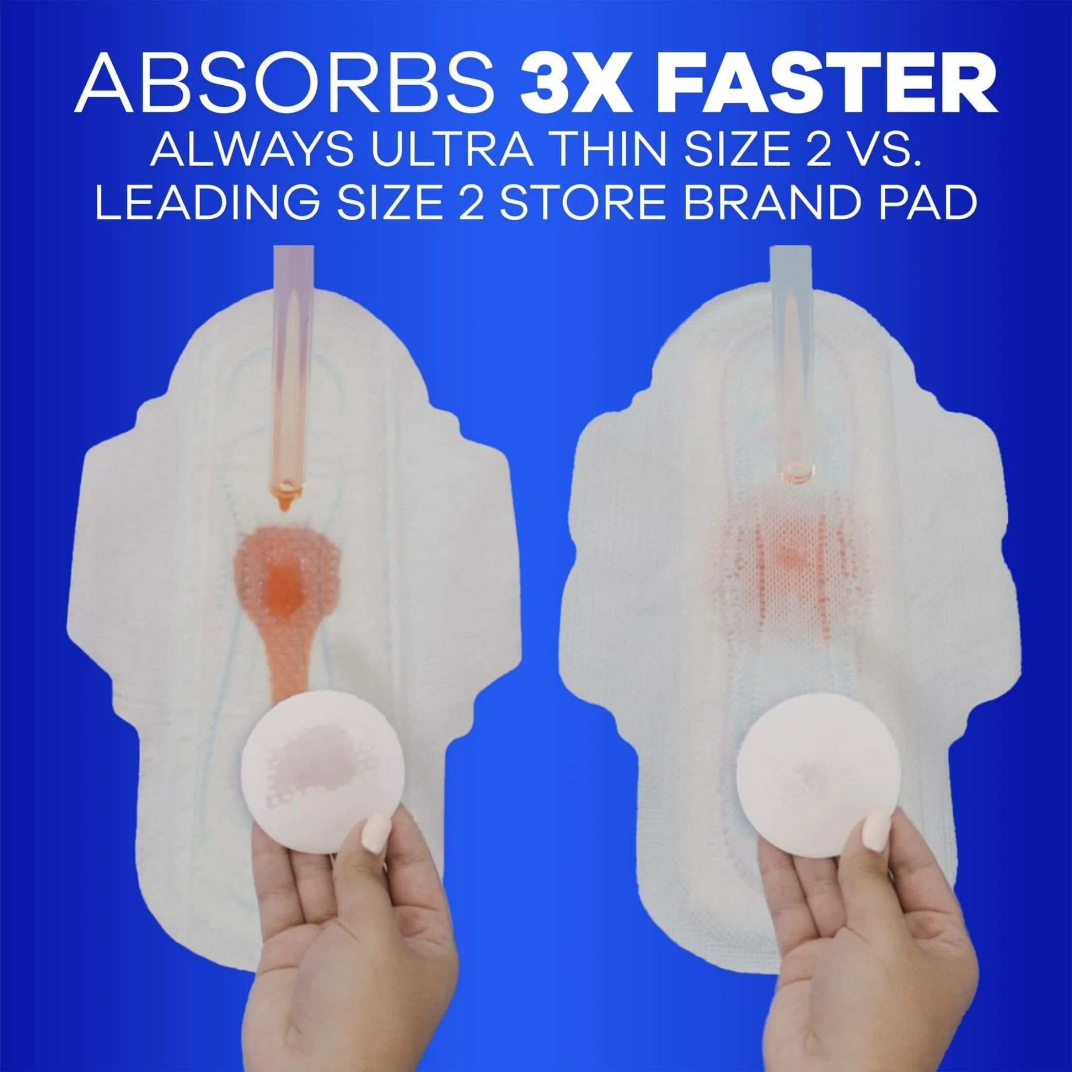 Always Ultra Thin Size 3 Extra Long Super Pads With Wings