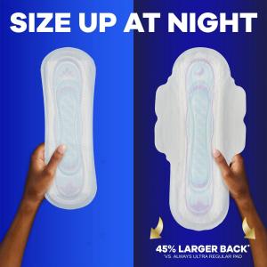 Always Ultra Thin Size 3 Extra Long Super Pads With Wings