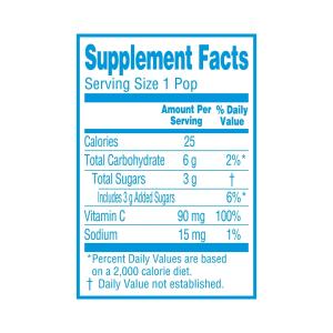 Halls Kids Vitamin C Pops, Orange Flavor