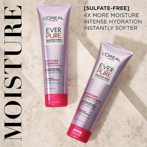L'Oreal Paris EverPure Moisture Sulfate Free Conditioner For Color-Treated Hair, Rosemary, 8.5 Fl; Oz (Packaging May Vary)