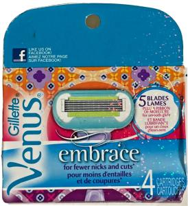 Gillette Venus Embrace Razor Set 4s