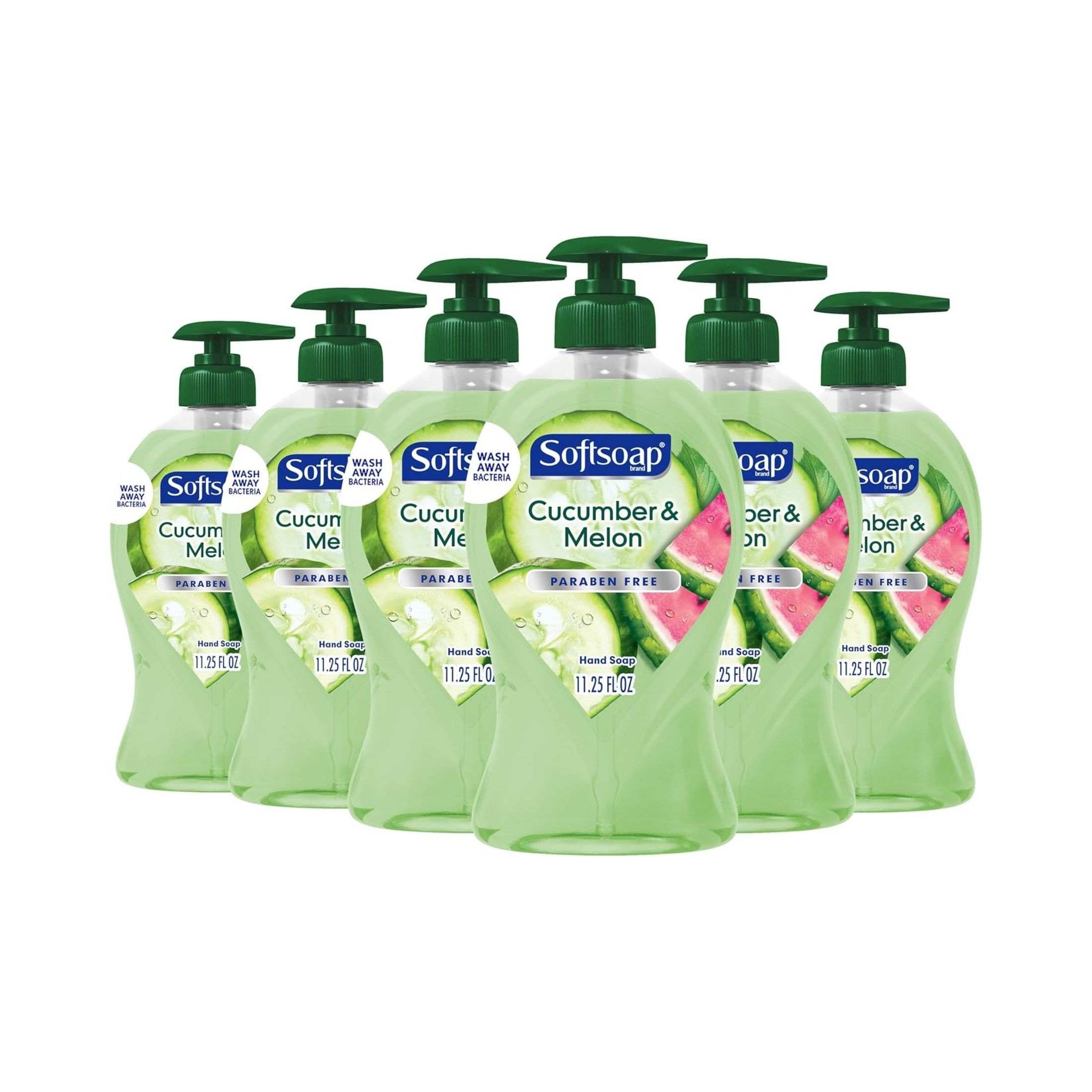Softsoap Crisp Cucumber And Melon Liquid Hand - 11.25 Fl Oz