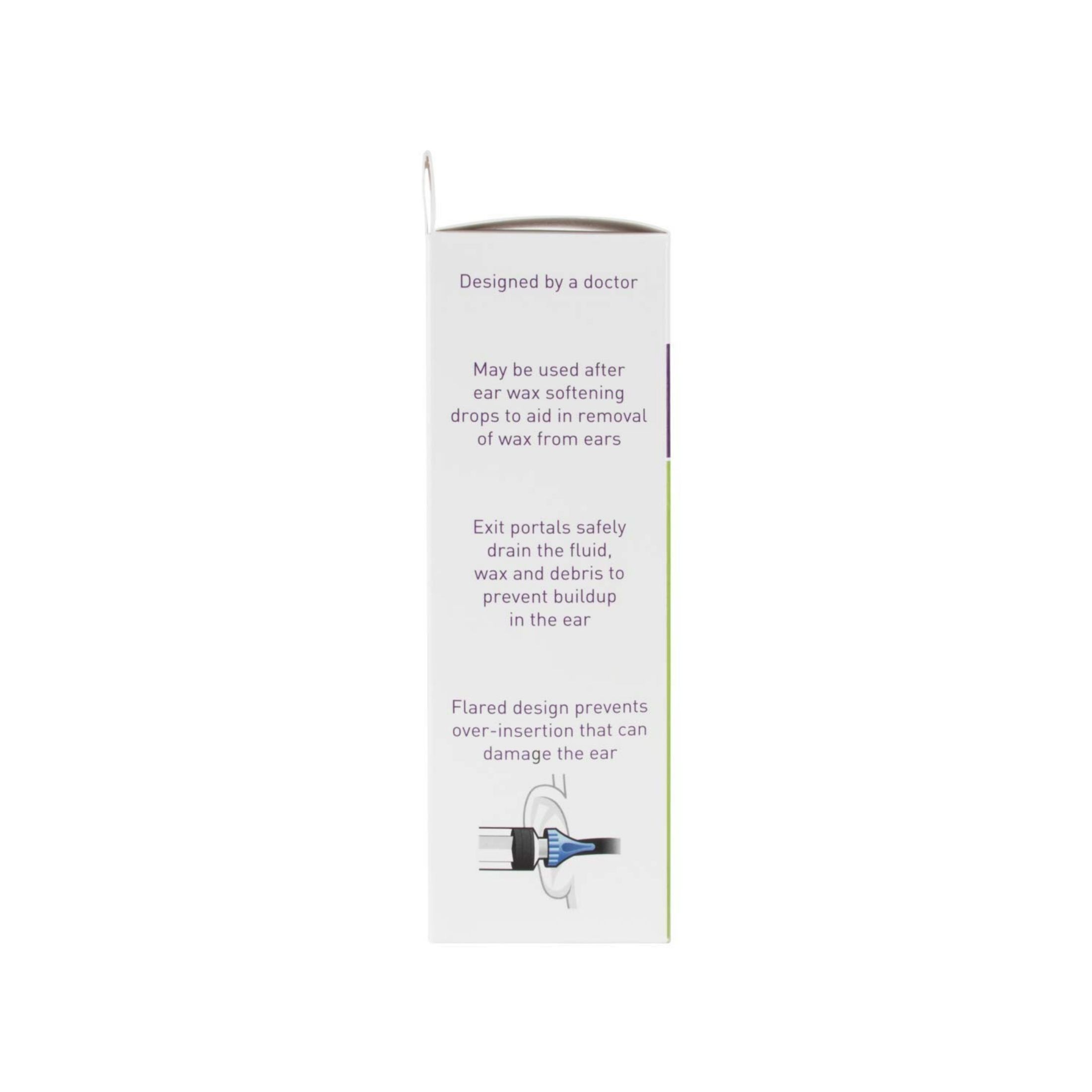 Acu-Life Ezy Dose Ear Wax Removal Syringe, Tri-Stream Tip