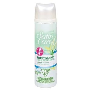 Gillette Venus Satin Care Sensitive Skin Shave Gel, Shaving Cream For Women, 7 Oz