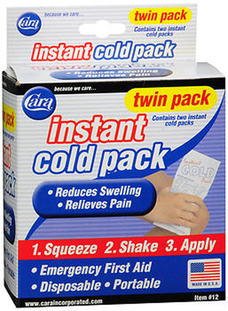 Cara Cold Pack, Instant, Twin Pack