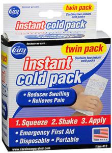 Cara Cold Pack, Instant, Twin Pack