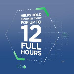 Poligrip Super Extra Strength Denture Adhesive Powder, 1.6 Oz